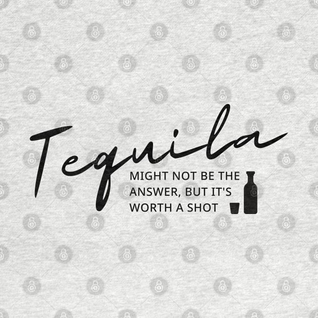 Tequila might not be the answer by Booze Logic